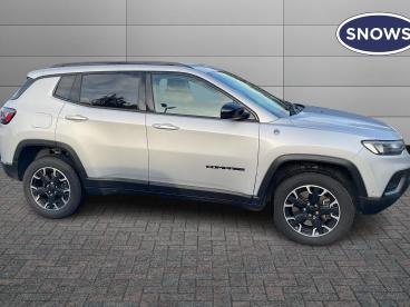 SPOTICAR Jeep Compass 1.3 Gse T4 11.4kwh Trailhawk Auto 4xe Euro 6 (s/s) Used Car - Suv Plug-in Hybrid Grey - Southampton - 1200557654_5