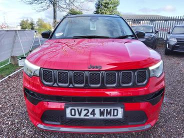SPOTICAR Jeep Compass 1.3 Gse T4 11.4kwh S Auto 4xe Euro 6 (s/s) 5dr Used Car - Suv Plug-in Hybrid Red - Shrewsbury - 1200560979_3