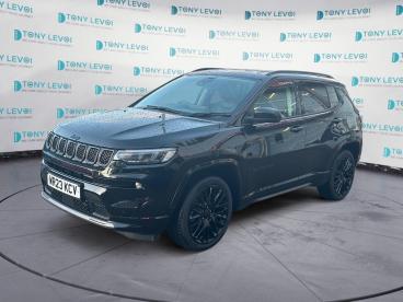 SPOTICAR Jeep Compass 1.3 Gse T4 11.4kwh S Auto 4xe Euro 6 (s/s) 5dr Used Car - Suv Plug-in Hybrid Black - West Thurrock Grays - 1200563897_1