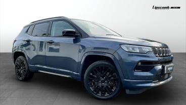 SPOTICAR Jeep Compass 1.3 Gse T4 11.4kwh S Auto 4xe Euro 6 (s/s) 5dr Used Car - Suv Plug-in Hybrid Blue - Canterbury - 1200578487_1