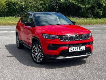 SPOTICAR Jeep Compass 1.5 T4 E-hybrid Mhev Summit Dct Fwd Euro 6 (s/s) 5 Used Car - Suv Hybrid Red - Kidlington - 1200579743_1