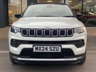 SPOTICAR Jeep Compass 1.3 Gse T4 11.4kwh Limited Auto 4xe Euro 6 (s/s) 5 Used Car - Suv Plug-in Hybrid White - Cheltenham - 1200583398_2