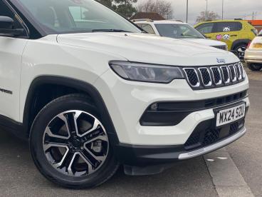 SPOTICAR Jeep Compass 1.3 Gse T4 11.4kwh Limited Auto 4xe Euro 6 (s/s) 5 Used Car - Suv Plug-in Hybrid White - Cheltenham - 1200583398_5