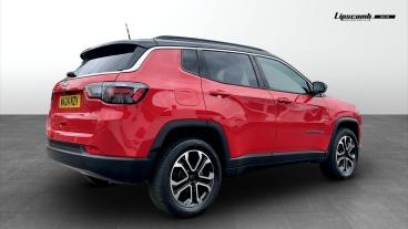 SPOTICAR Jeep Compass 1.3 Gse T4 11.4kwh Limited Auto 4xe Euro 6 (s/s) 5 Used Car - Suv Plug-in Hybrid Red - Canterbury - 1200587461_4