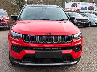 SPOTICAR Jeep Compass 1.5 T4 E-hybrid Mhev Summit Dct Fwd Euro 6 (s/s) 5 Used Car - Suv Hybrid Red - Leicester - 1200591728_2
