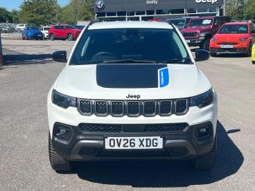 SPOTICAR Jeep Compass 1.3 Gse T4 11.4kwh Trailhawk Auto 4xe Euro 6 (s/s) Used Car - Suv Plug-in Hybrid White - Kidlington - 1200591813_2
