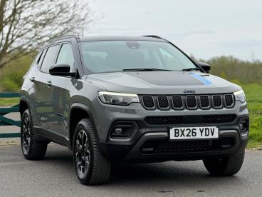 SPOTICAR Jeep Compass 1.3 Gse T4 11.4kwh Trailhawk Auto 4xe Euro 6 (s/s) Used Car - Suv Plug-in Hybrid Grey - Balsall Common - 1200592555_1