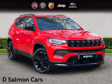 SPOTICAR Jeep Compass 1.3 Gse T4 Night Eagle Fwd Euro 6 (s/s) 5dr Used Car - Suv Petrol Red - Colchester - 1200594461_1