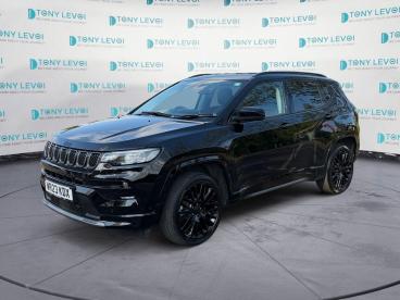 SPOTICAR Jeep Compass 1.3 Gse T4 11.4kwh S Auto 4xe Euro 6 (s/s) 5dr Used Car - Suv Plug-in Hybrid Black - West Thurrock Grays - 1200599445_1