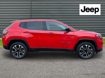 SPOTICAR Jeep Compass 1.3 Gse T4 11.4kwh Limited Auto 4xe Euro 6 (s/s) 5 Used Car - Suv Plug-in Hybrid Red - Horsham - 1200604667_4