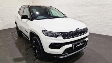 SPOTICAR Jeep Compass 1.3 Gse T4 11.4kwh S Auto 4xe Euro 6 (s/s) 5dr Used Car - Suv Plug-in Hybrid White - Falkirk - 1200609833_1