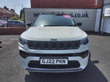 SPOTICAR Jeep Compass 1.3 Gse T4 11.4kwh S Auto 4xe Euro 6 (s/s) 5dr Used Car - Suv Plug-in Hybrid White - Telford - 1200611049_4