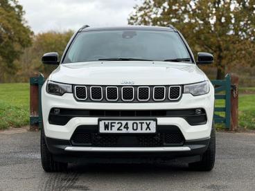 SPOTICAR Jeep Compass 1.3 Gse T4 11.4kwh Limited Auto 4xe Euro 6 (s/s) 5 Used Car - Suv Plug-in Hybrid White - Balsall Common - 1200615362_5