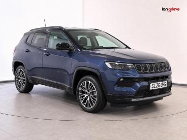 SPOTICAR Jeep Compass 1.3 Gse T4 11.4kwh Summit Auto 4xe Euro 6 (s/s) 5d Used Car - Suv Plug-in Hybrid Blue - Falkirk - 1200615364_1