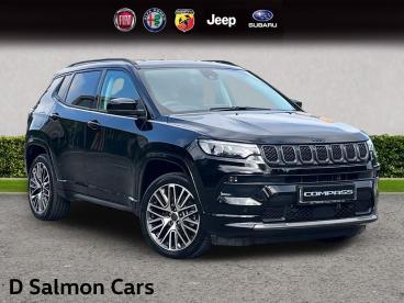 SPOTICAR Jeep Compass 1.3 Gse T4 11.4kwh Summit Auto 4xe Euro 6 (s/s) 5d Used Car - Suv Plug-in Hybrid Black - Colchester - 1200615492_1