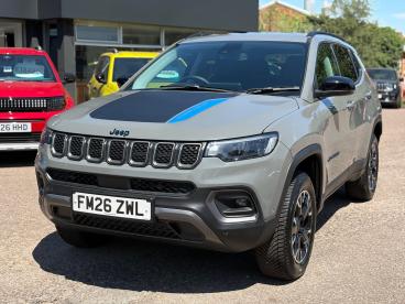SPOTICAR Jeep Compass 1.3 Gse T4 11.4kwh Trailhawk Auto 4xe Euro 6 (s/s) Used Car - Suv Plug-in Hybrid Grey - Leicester - 1200616227_3