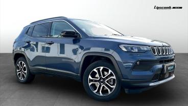 SPOTICAR Jeep Compass 1.3 Gse T4 11.4kwh Limited Auto 4xe Euro 6 (s/s) 5 Used Car - Suv Plug-in Hybrid Blue - Canterbury - 1200617215_1