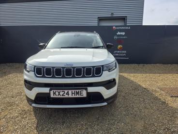 SPOTICAR Jeep Compass 1.3 Gse T4 11.4kwh Limited Auto 4xe Euro 6 (s/s) 5 Used Car - Suv Plug-in Hybrid White - Kings Lynn - 1200622174_2
