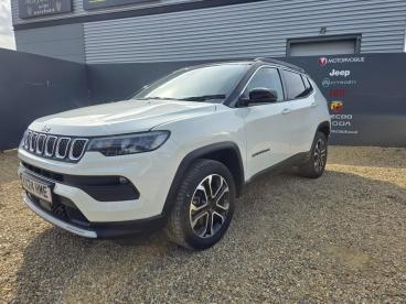 SPOTICAR Jeep Compass 1.3 Gse T4 11.4kwh Limited Auto 4xe Euro 6 (s/s) 5 Used Car - Suv Plug-in Hybrid White - Kings Lynn - 1200622174_3