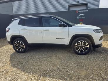 SPOTICAR Jeep Compass 1.3 Gse T4 11.4kwh Limited Auto 4xe Euro 6 (s/s) 5 Used Car - Suv Plug-in Hybrid White - Kings Lynn - 1200622174_5