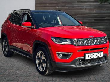 SPOTICAR Jeep Compass 1.4t Multiairii Limited Auto 4wd Euro 6 (s/s) 5dr Used Car - Suv Petrol Red - Swindon - 1200622221_1