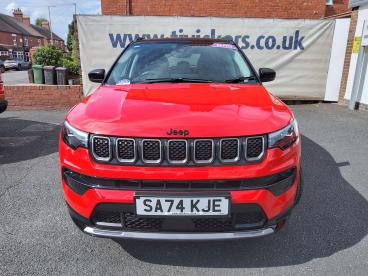 SPOTICAR Jeep Compass 1.5 T4 E-hybrid Mhev Summit Dct Fwd Euro 6 (s/s) 5 Used Car - Suv Hybrid Red - Telford - 1200626052_4