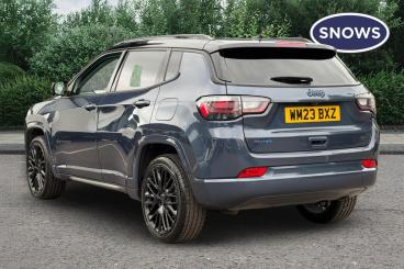 SPOTICAR Jeep Compass 1.3 Gse T4 11.4kwh S Auto 4xe Euro 6 (s/s) 5dr Used Car - Suv Plug-in Hybrid Blue - Southampton - 1200638918_3