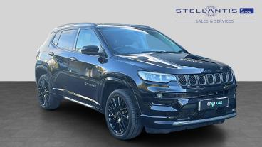 SPOTICAR Jeep Compass 1.3 Gse T4 11.4kwh S Auto 4xe Euro 6 (s/s) 5dr Used Car - Suv Plug-in Hybrid Black - Bristol - 1200640165_1