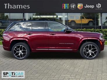 SPOTICAR Jeep Grand Cherokee 2.0 17.3kwh Summit Reserve Auto 4xe Euro 6 (s/s) 5 Used Car - Suv Plug-in Hybrid Red - Tunbridge Wells - 1200528812_2