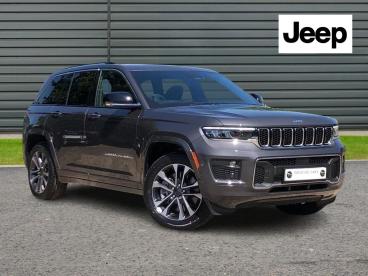 SPOTICAR Jeep Grand Cherokee 2.0 17.3kwh Overland Auto 4xe Euro 6 (s/s) 5dr Used Car - Suv Plug-in Hybrid Grey - Horsham - 1200545374_1