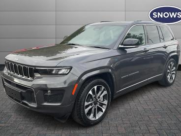 SPOTICAR Jeep Grand Cherokee 2.0 17.3kwh Overland Auto 4xe Euro 6 (s/s) 5dr Used Car - Suv Plug-in Hybrid Grey - Southampton - 1200548620_3