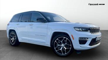 SPOTICAR Jeep Grand Cherokee 2.0 17.3kwh Summit Reserve Auto 4xe Euro 6 (s/s) 5 Used Car - Suv Plug-in Hybrid White - Canterbury - 1200564326_1