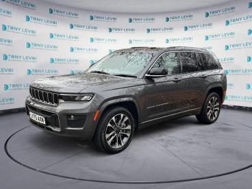 SPOTICAR Jeep Grand Cherokee 2.0 17.3kwh Overland Auto 4xe Euro 6 (s/s) 5dr Used Car - Suv Plug-in Hybrid Grey - West Thurrock Grays - 1200566308_1