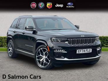 SPOTICAR Jeep Grand Cherokee 2.0 17.3kwh Summit Reserve Auto 4xe Euro 6 (s/s) 5 Used Car - Suv Plug-in Hybrid Black - Colchester - 1200585108_1