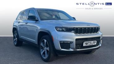 SPOTICAR Jeep Grand Cherokee 2.0 17.3kwh Limited Auto 4xe Euro 6 (s/s) 5dr Used Car - Suv Plug-in Hybrid Silver - Birmingham - 1200586624_1