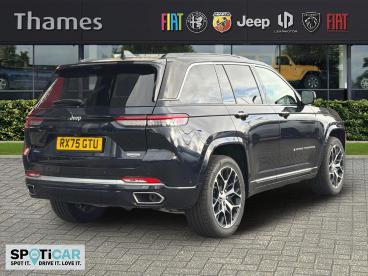 SPOTICAR Jeep Grand Cherokee 2.0 17.3kwh Summit Reserve Auto 4xe Euro 6 (s/s) 5 Used Car - Suv Plug-in Hybrid Blue - Slough - 600592887_3
