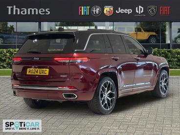SPOTICAR Jeep Grand Cherokee 2.0 17.3kwh Summit Reserve Auto 4xe Euro 6 (s/s) 5 Used Car - Suv Plug-in Hybrid Red - Slough - 600599819_3