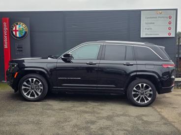 SPOTICAR Jeep Grand Cherokee 2.0 17.3kwh Overland Auto 4xe Euro 6 (s/s) 5dr Used Car - Suv Plug-in Hybrid Black - Northampton - 1200633742_4