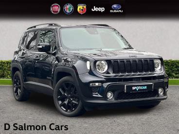 SPOTICAR Jeep Renegade 1.3 Gse T4 Night Eagle Ddct Euro 6 (s/s) 5dr Used Car - Suv Petrol Black - Colchester - 1200546510_1