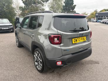 SPOTICAR Jeep Renegade 1.3 Gse T4 11.4kwh S Auto 4xe Euro 6 (s/s) 5dr Used Car - Suv Plug-in Hybrid Grey - Kidlington - 1200550068_4
