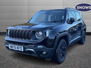 SPOTICAR Jeep Renegade 1.3 Gse T4 11.4kwh Overland Auto 4xe Euro 6 (s/s) Used Car - Suv Plug-in Hybrid Black - Southampton - 1200560688_3
