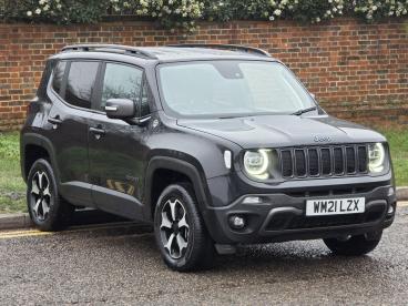 SPOTICAR Jeep Renegade 1.3 Gse T4 11.4kwh Trailhawk Auto 4xe Euro 6 (s/s) Used Car - Suv Plug-in Hybrid Black - Hemel Hempstead - 600577581_1