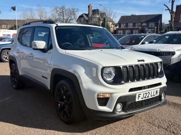 SPOTICAR Jeep Renegade 1.0 Gse T3 Night Eagle Euro 6 (s/s) 5dr Used Car - Suv Petrol White - Leicester - 1200582640_1
