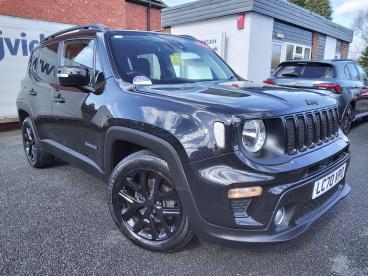 SPOTICAR Jeep Renegade 1.3 Gse T4 Night Eagle Ddct Euro 6 (s/s) 5dr Used Car - Suv Petrol Black - Telford - 1200586998_1