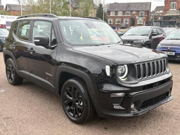 SPOTICAR Jeep Renegade 1.5 T4 E-hybrid Mhev Summit Dct Euro 6 (s/s) 5dr Used Car - Suv Hybrid Black - Leicester - 1200591733_1