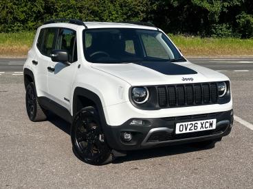 SPOTICAR Jeep Renegade 1.3 Gse T4 11.4kwh Trailhawk Auto 4xe Euro 6 (s/s) Used Car - Suv Plug-in Hybrid White - Kidlington - 1200591812_1