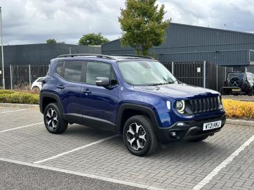SPOTICAR Jeep Renegade 1.3 Gse T4 11.4kwh Trailhawk Auto 4xe Euro 6 (s/s) Used Car - Suv Plug-in Hybrid Blue - Cheltenham - 1200592424_5