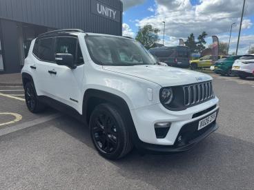 SPOTICAR Jeep Renegade 1.5 T4 E-hybrid Mhev Summit Dct Euro 6 (s/s) 5dr Used Car - Suv Hybrid White - Cheltenham - 1200592425_1