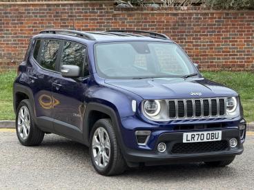 SPOTICAR Jeep Renegade 1.3 Gse T4 11.4kwh Limited Auto 4xe Euro 6 (s/s) 5 Used Car - Suv Plug-in Hybrid Blue - Hemel Hempstead - 600595462_1