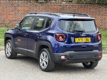 SPOTICAR Jeep Renegade 1.3 Gse T4 11.4kwh Limited Auto 4xe Euro 6 (s/s) 5 Used Car - Suv Plug-in Hybrid Blue - Hemel Hempstead - 600595462_4